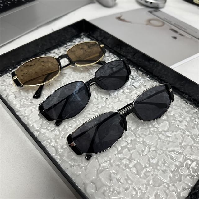 Rectangular Sunglasses Plain