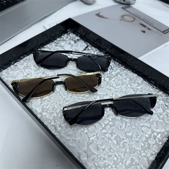 Rectangular Sunglasses Plain