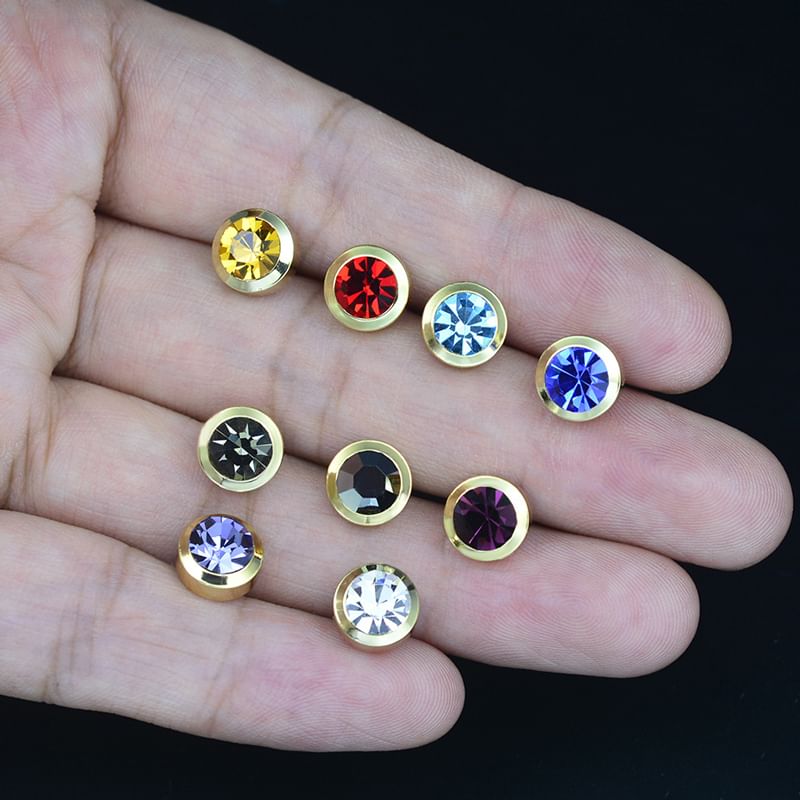 Chain Tie Pin - CZ