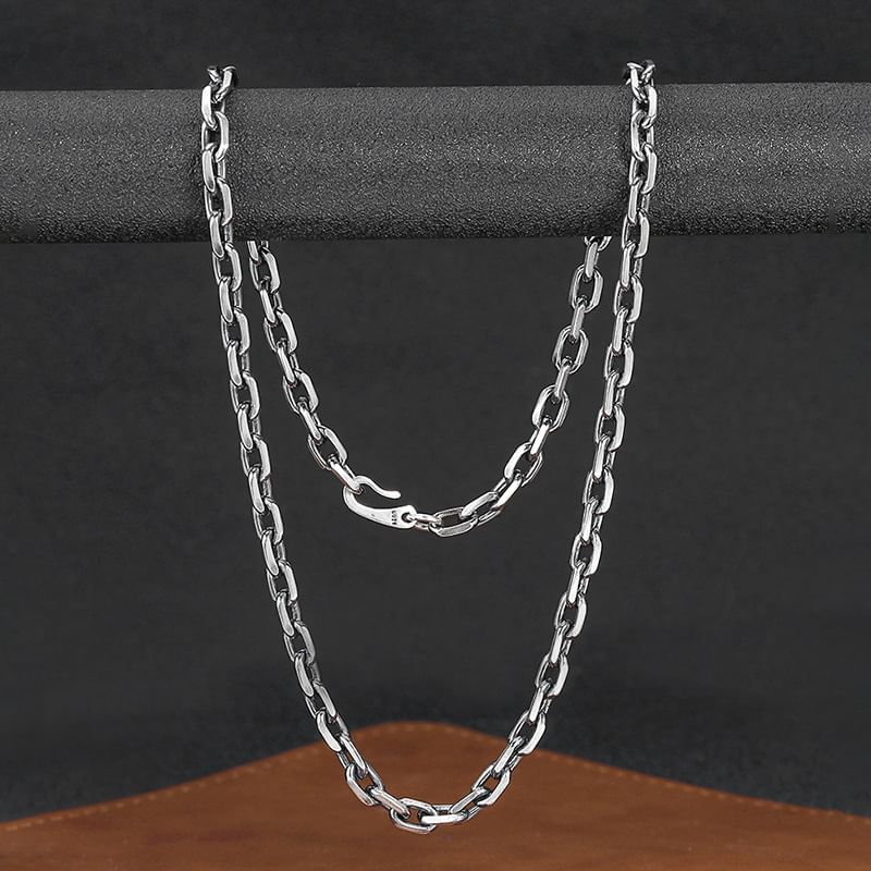 925 Sterling Silver Chain Necklace Various Designs