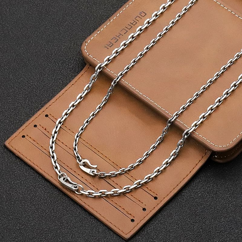 925 Sterling Silver Chain Necklace Various Designs