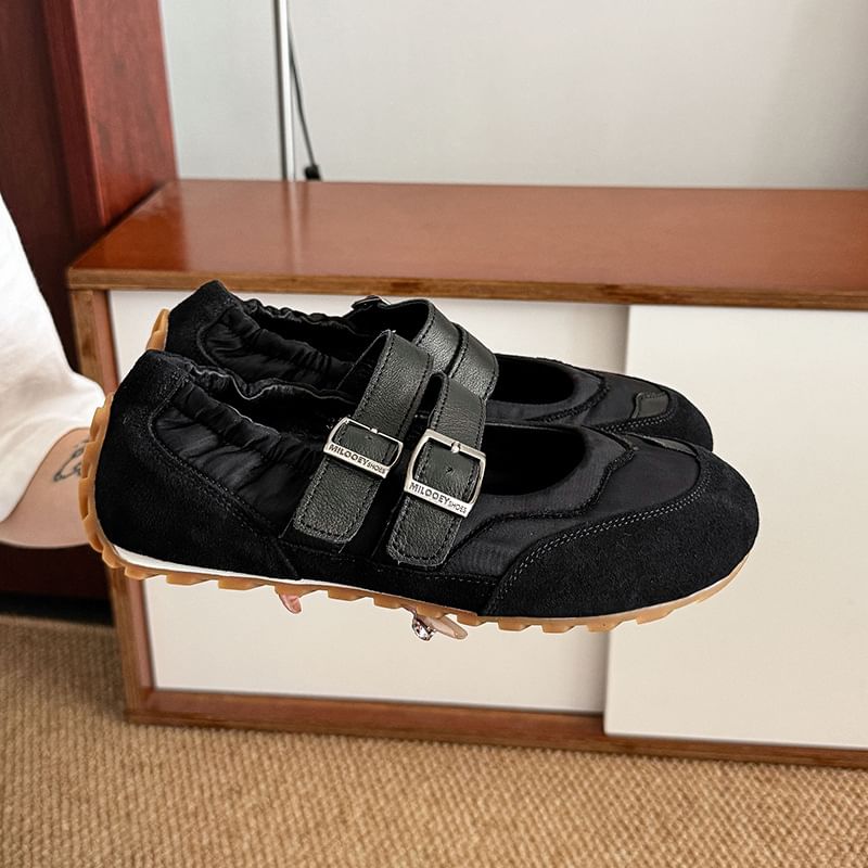 Strap Shoes Jane Mary Double