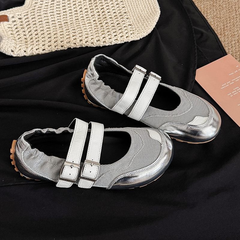 Strap Shoes Jane Mary Double