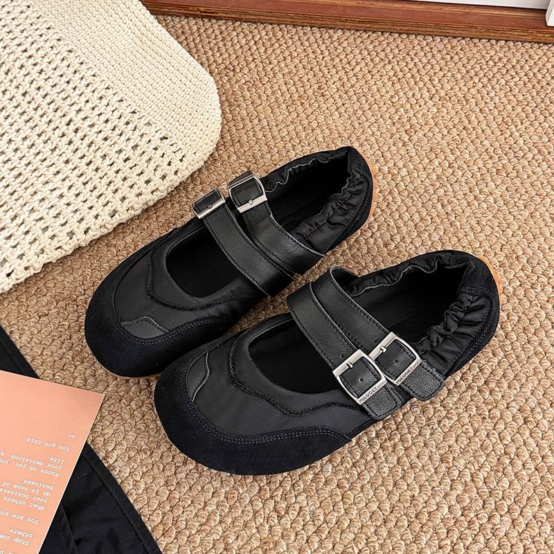 Strap Shoes Jane Mary Double