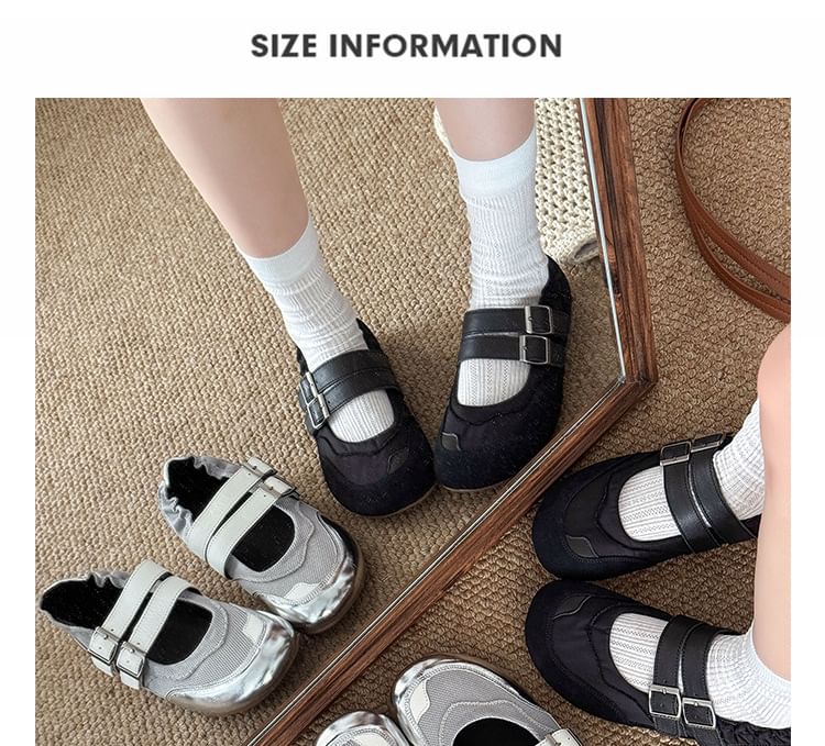 Strap Shoes Jane Mary Double