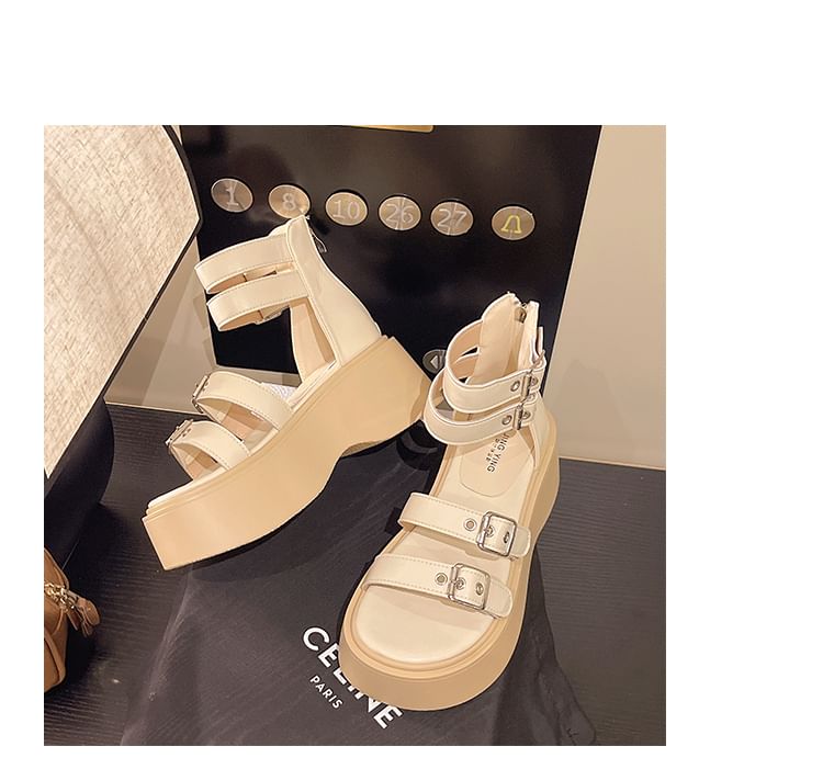 Platform Wedge Heel Sandals
