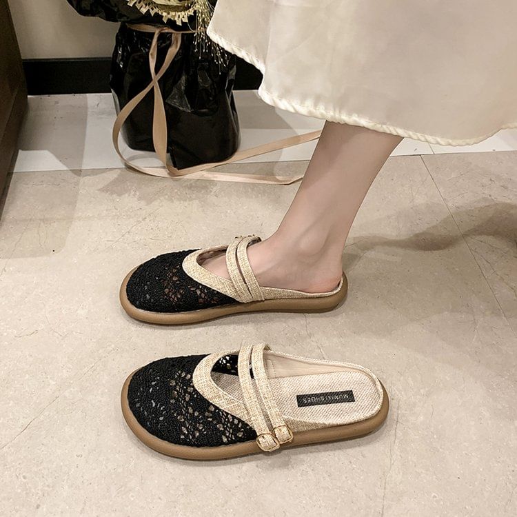 Plain Crochet Mules
