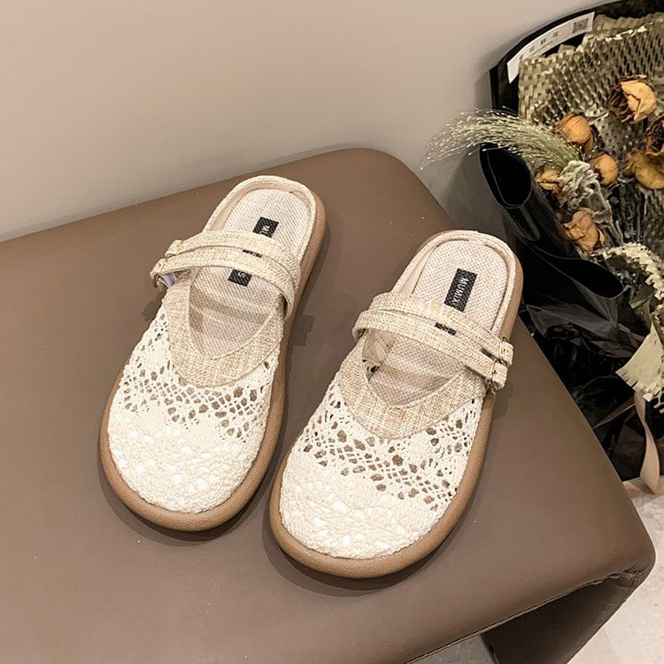 Plain Crochet Mules