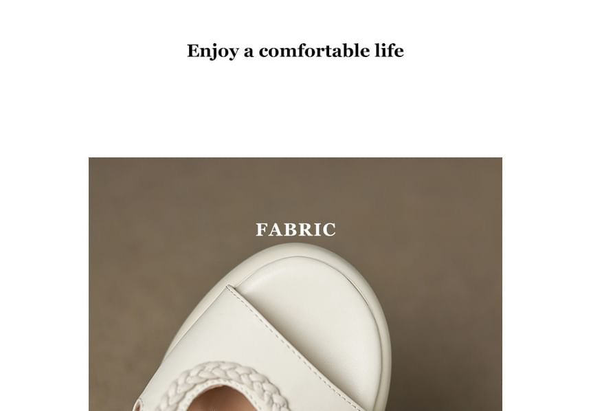 Platform Cutout Sandals
