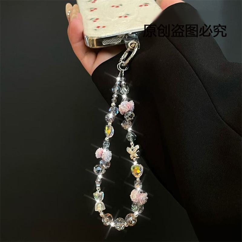 Lanyard Pad with Phone Flower