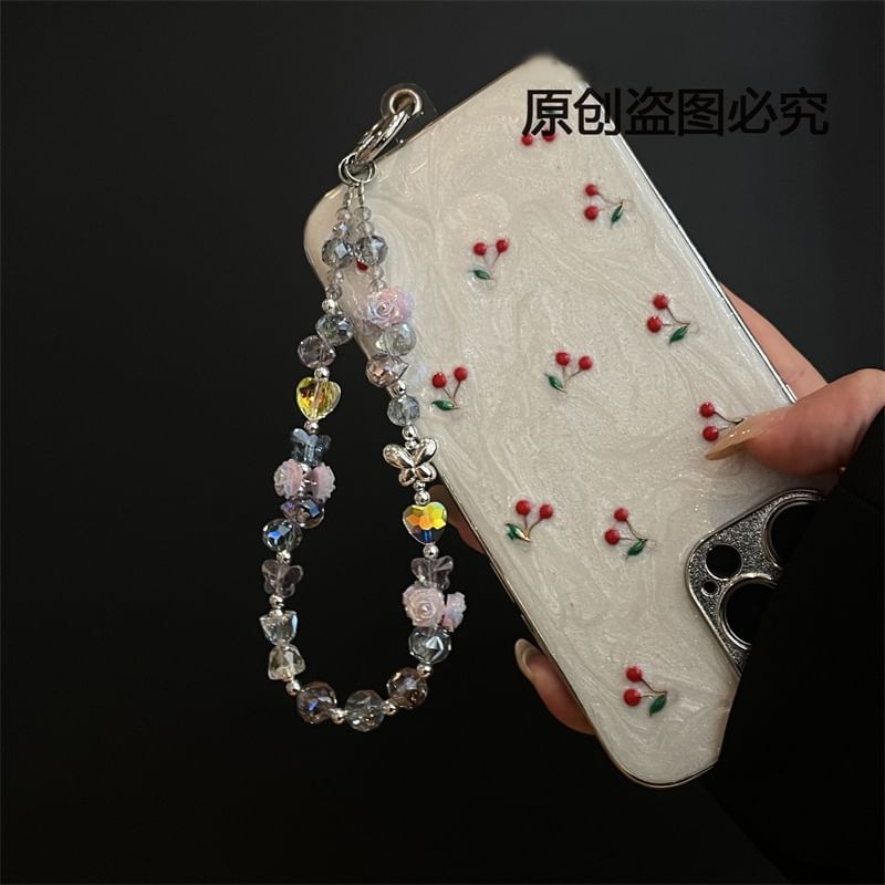 Lanyard Pad with Phone Flower