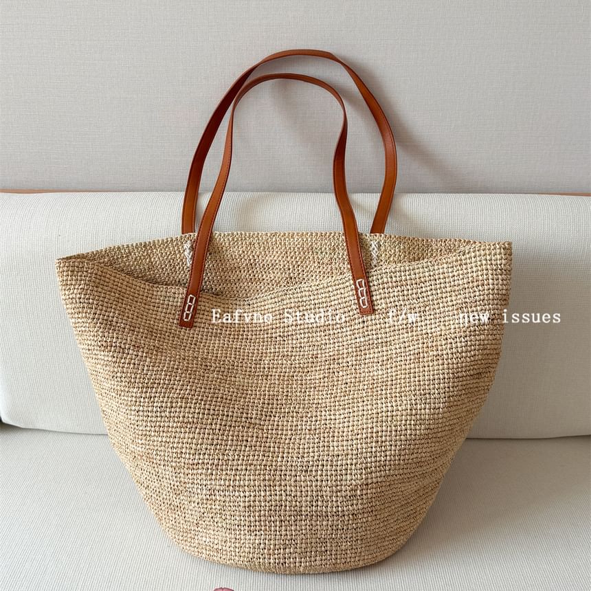 Straw Tote Bag
