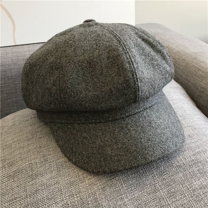 Cap Newsboy Plain
