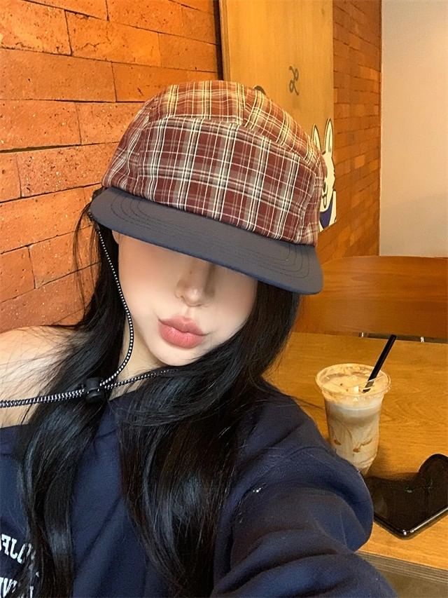 Baseball Cap Plaid