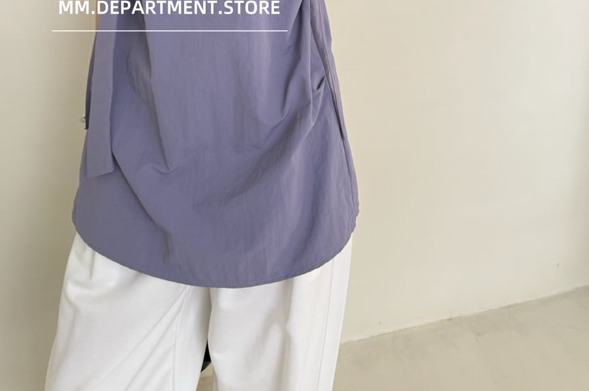 Top Plain Neck Square Cami