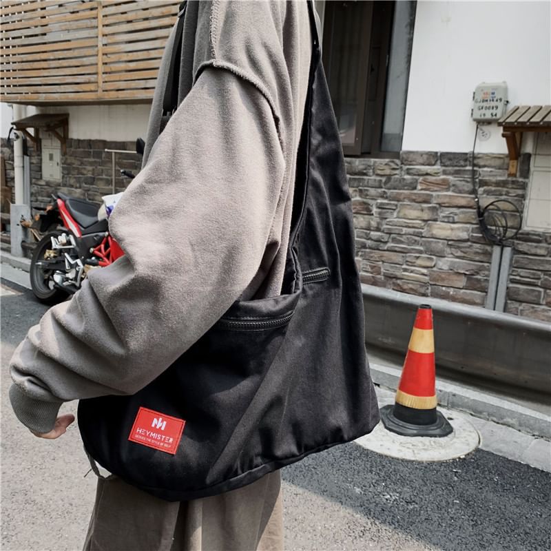 Messenger Tag Lettering Bag