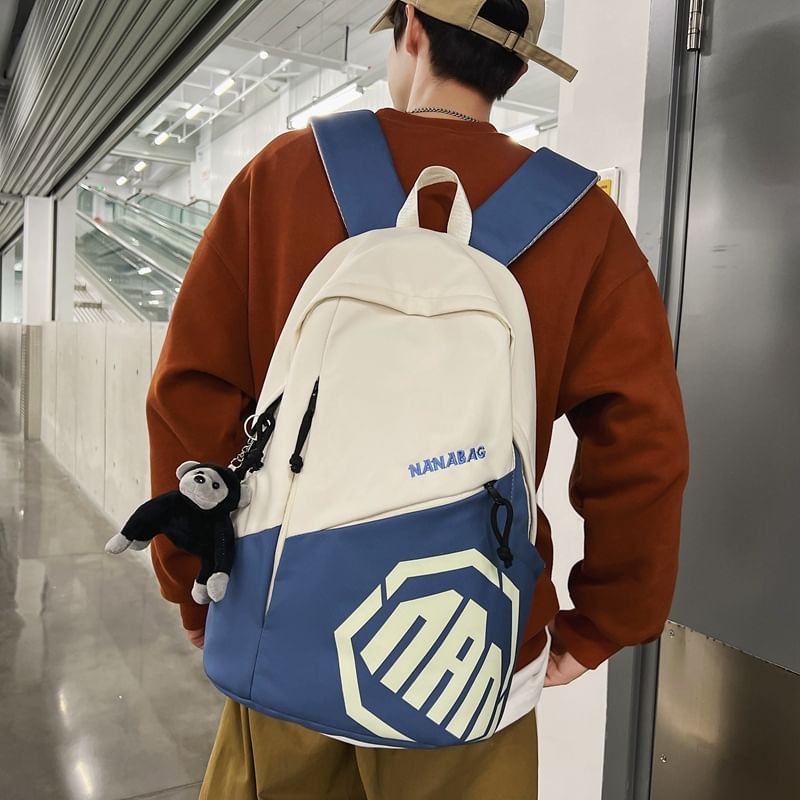 Set Bag / Charm Godzilla Lettering Backpack