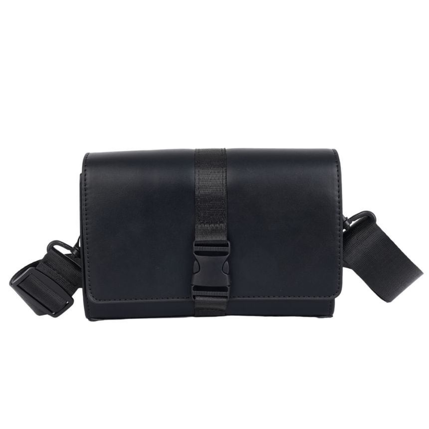 Crossbody Bag Buckled Box Flap