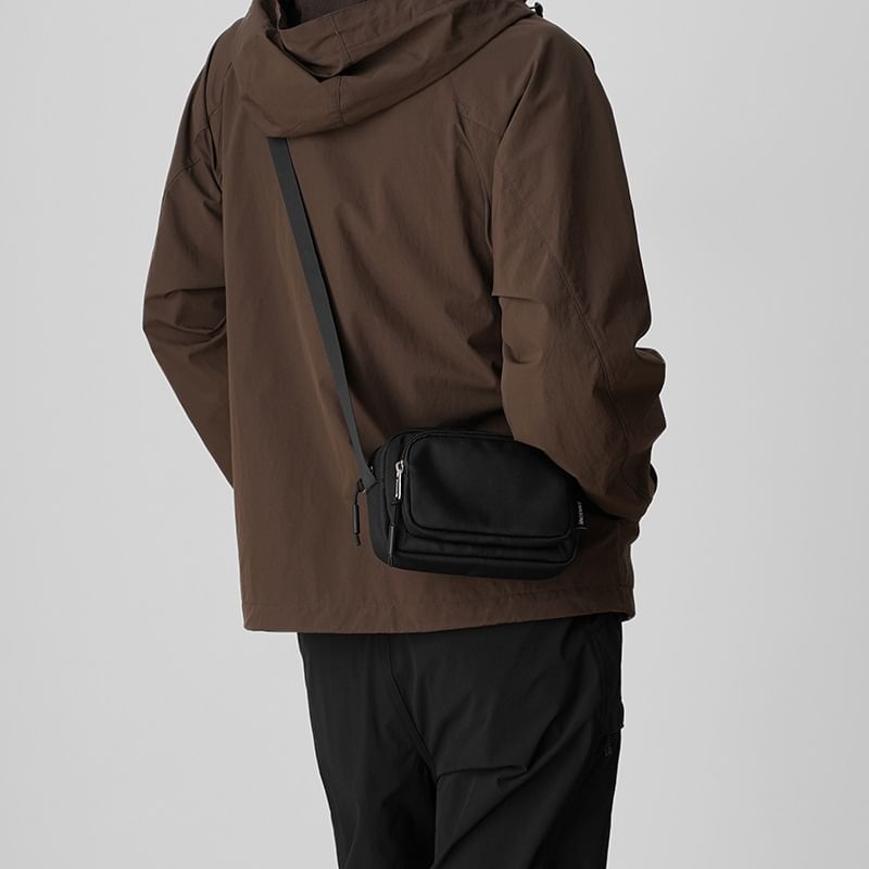 Plain Nylon Crossbody Bag