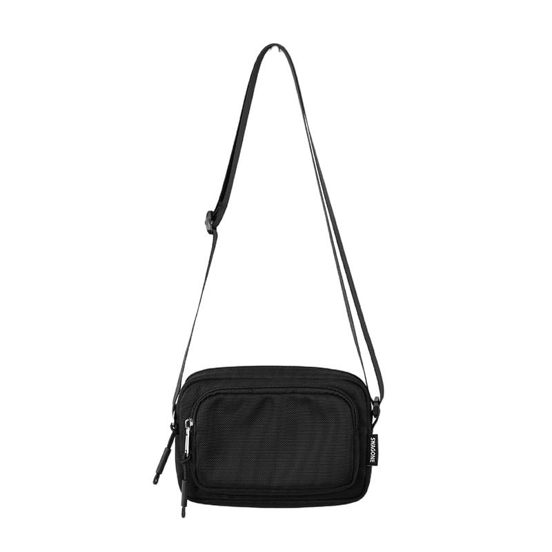 Plain Nylon Crossbody Bag