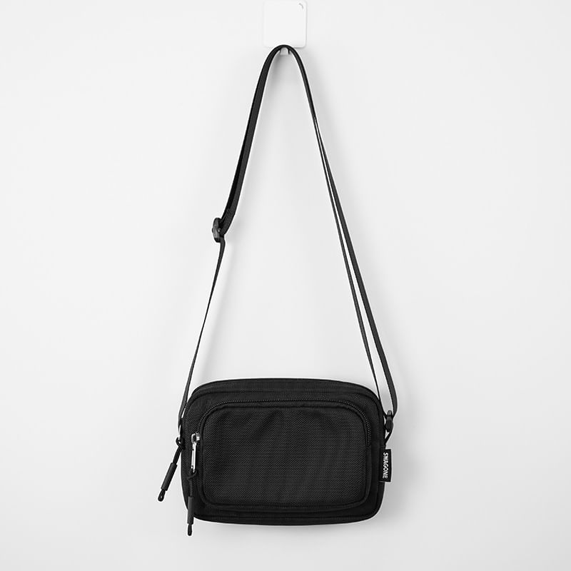 Plain Nylon Crossbody Bag