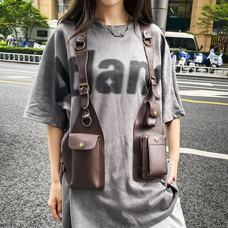 Bag Faux Leather Belt