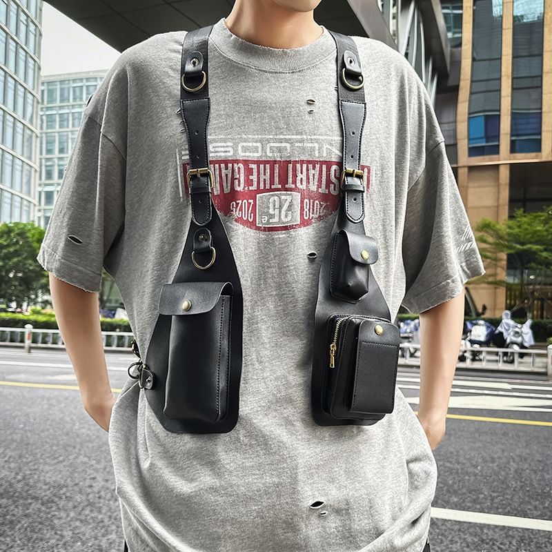 Bag Faux Leather Belt