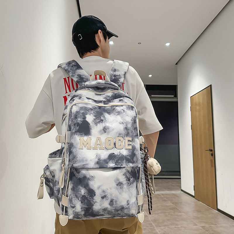 Tie Charm Set / Dye Lettering Bag Backpack