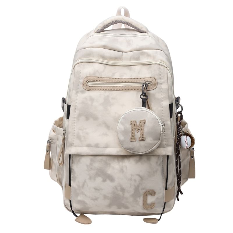 / Purse Coin Set Print Backpack Camouflaged