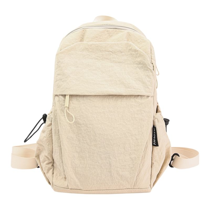 Plain Backpack Nylon