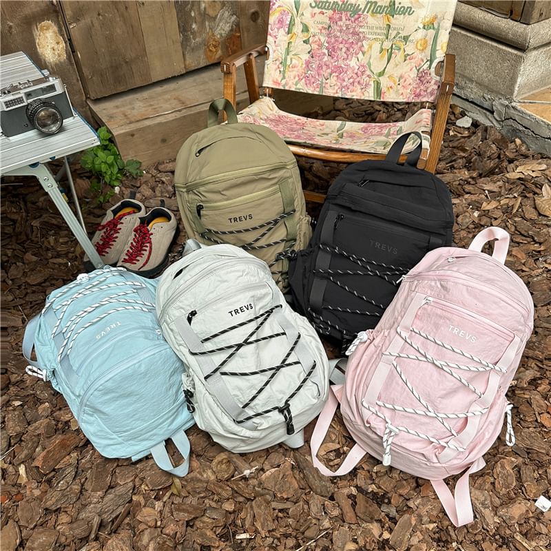 Backpack Lettering Hiking