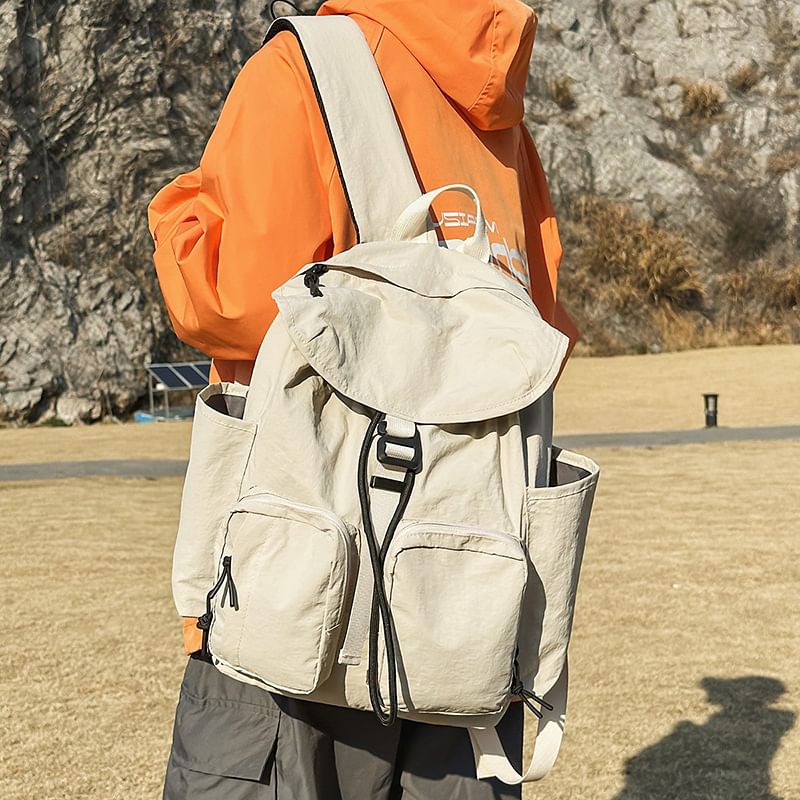 Plain Backpack Flap