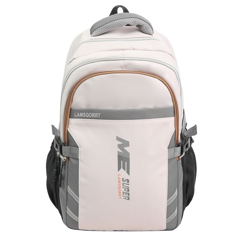 Backpack Lettering Buckled