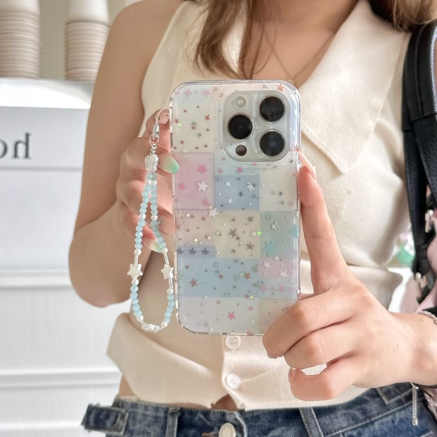 Star Phone / Set Checker Case Strap