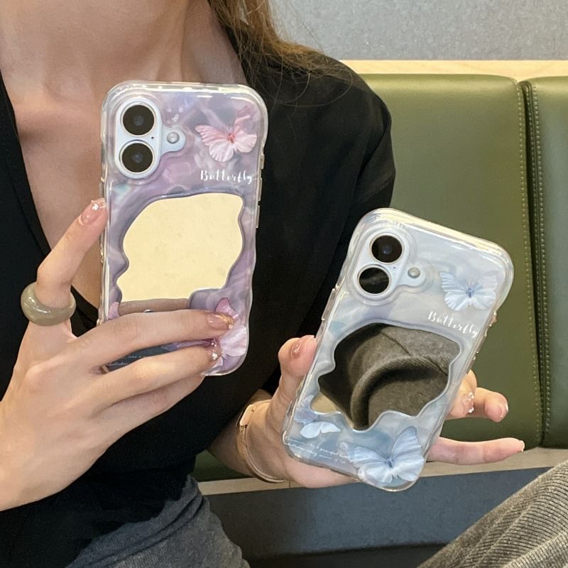 Phone Case Mirrored Butterfly