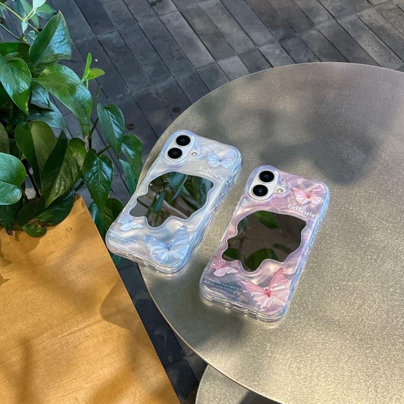Phone Case Mirrored Butterfly