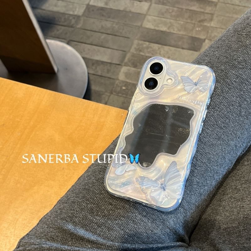 Phone Case Mirrored Butterfly