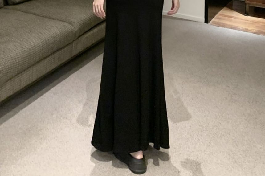 Maxi Sleeveless Bowknot Backless Neckline Dress