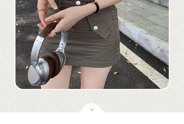 Tone Top Mock Two-Piece Two Short-Sleeve