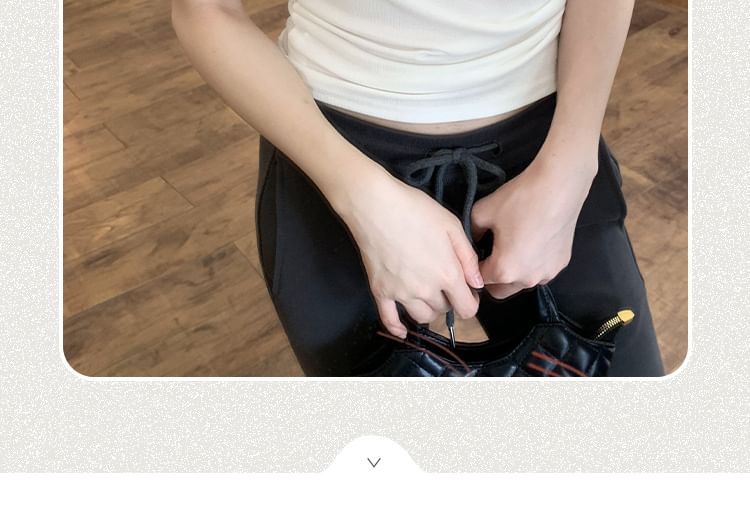 Top Plain Shoulder Off Short-Sleeve Twisted