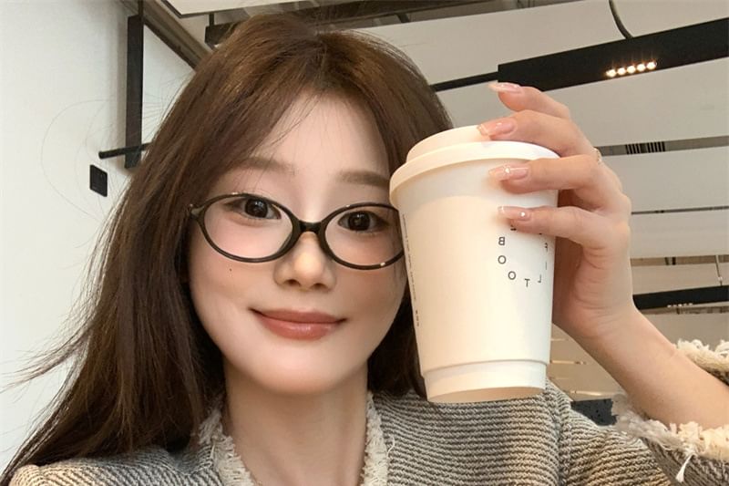 Striped Fringed Tweed Button Jacket