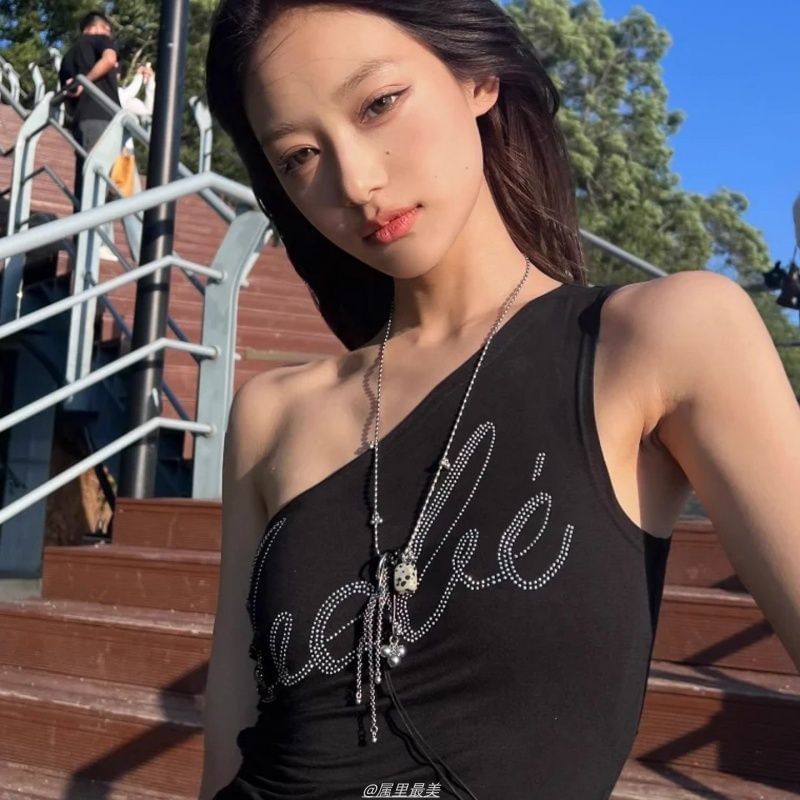 Alloy Gemstone Necklace Fringed