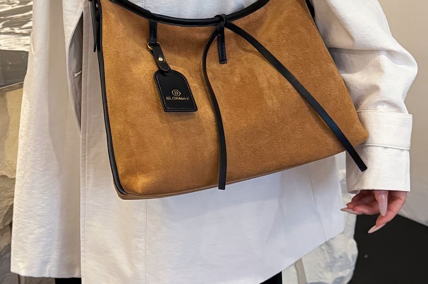 Crossbody Faux Shoulder Suede Bag