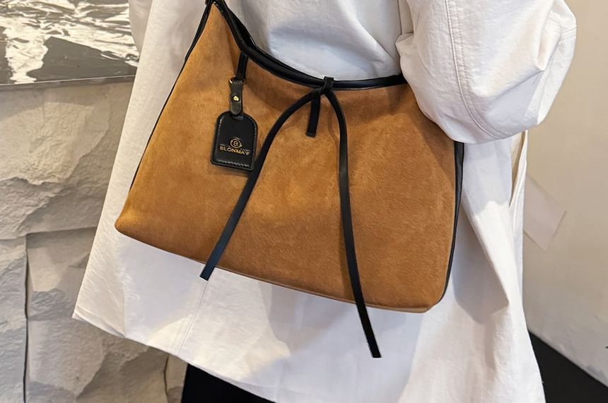 Crossbody Faux Shoulder Suede Bag