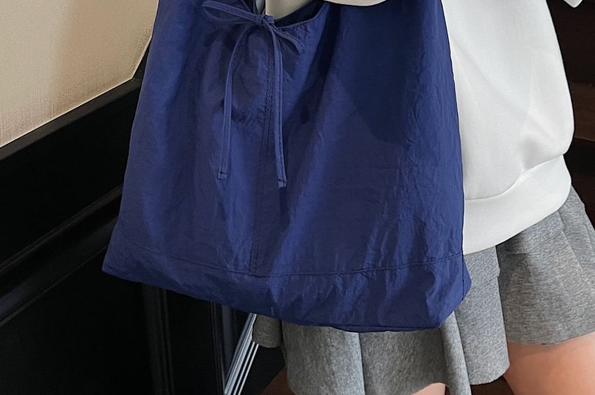 Tie-Up Plain Bag Shopper