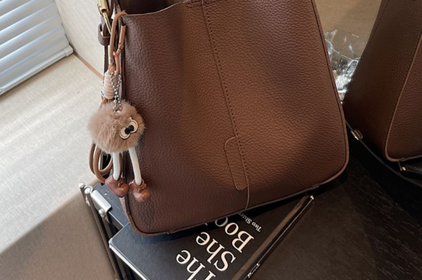 Pouch Shoulder With Leather Bag Faux