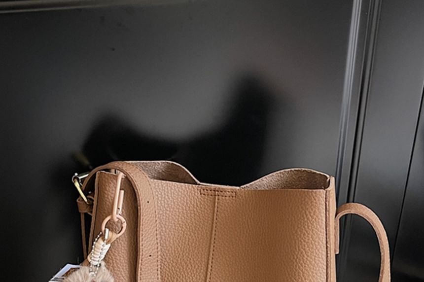 Pouch Shoulder With Leather Bag Faux