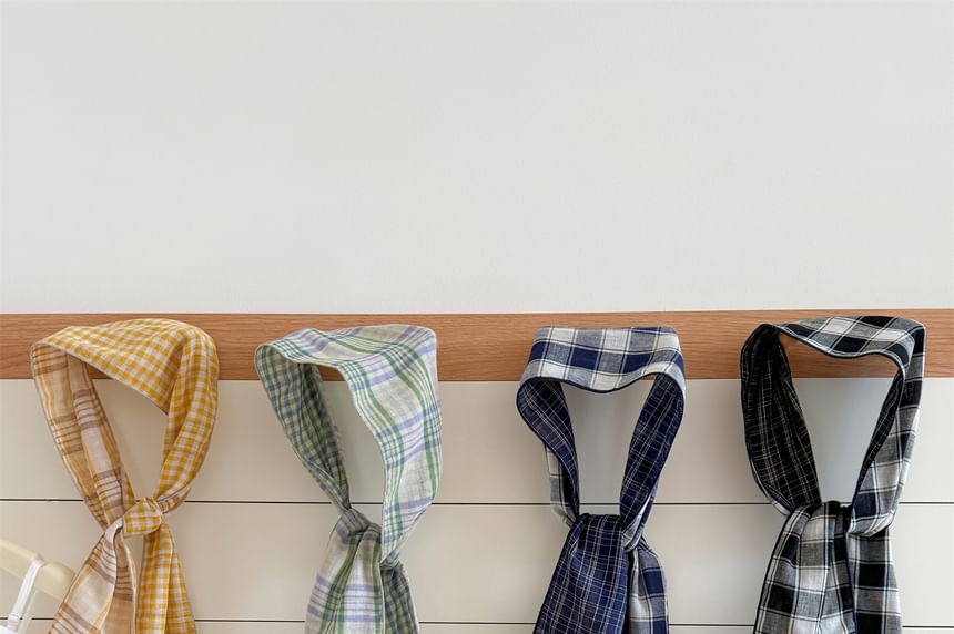 Scarf Reversible Plaid