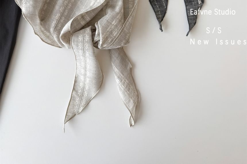 Floral Headkerchief Print