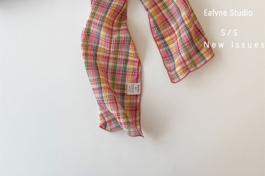 Headkerchief Scarf / Plaid